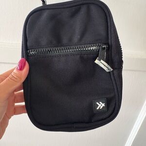 Thread Black Crossbody Bag